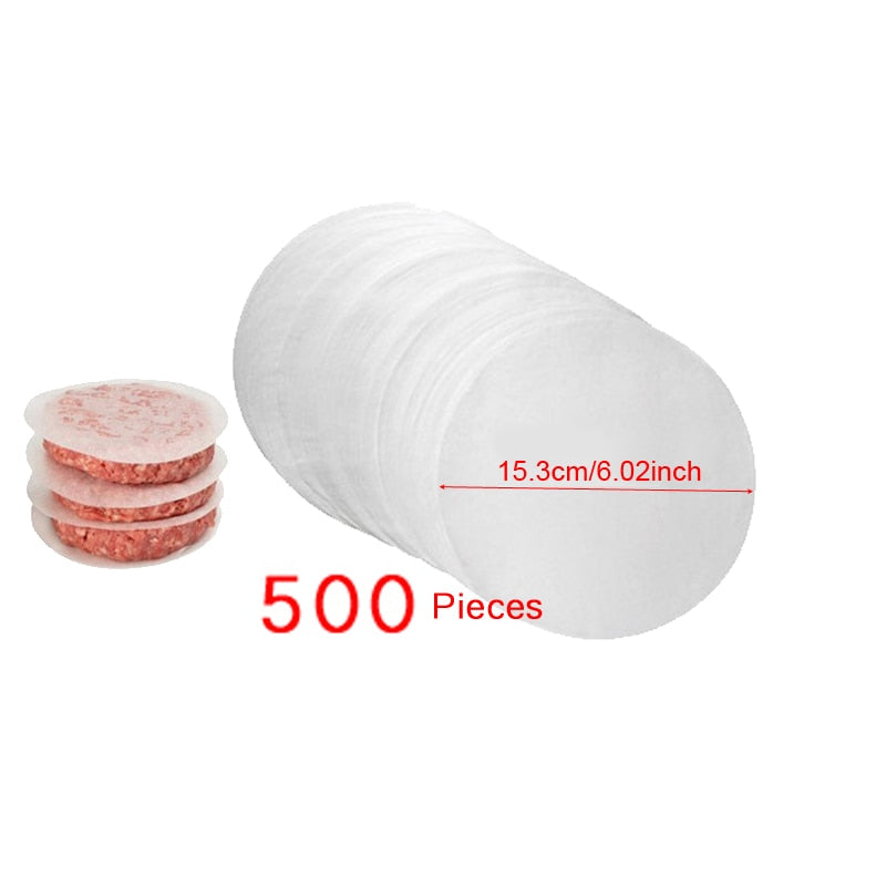 High quality Round Shape Hamburger Press Aluminum Alloy Meat Beef Grill Burger Mold Kitchen Tool