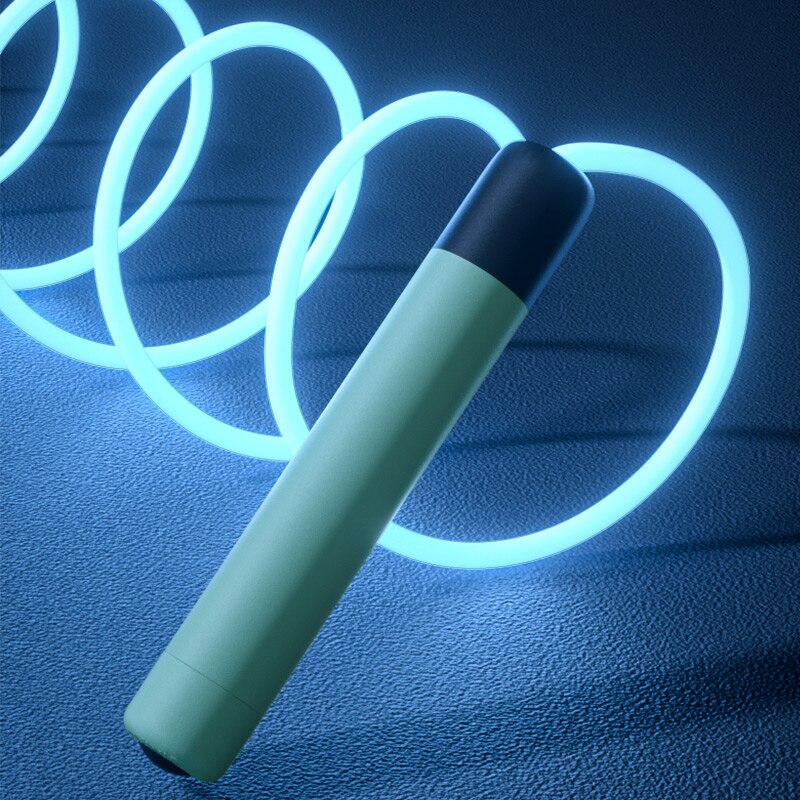 New Jump Rope Light Up Skipping Rope for Night Sports Bright Light Show for Crossfit Workout Jumping Training Workout Equipments