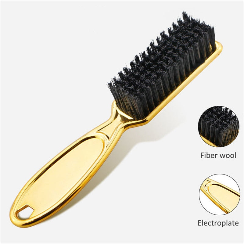 Plastic Handle Hairdressing Soft Hair Cleaning Brush Barber Neck Duster Broken Hair Remove Comb Hair Styling Tools Comb