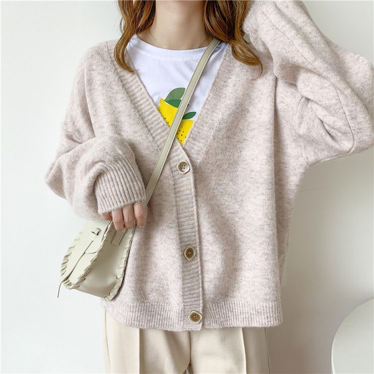 Women Sweater Cardigans Spring Solid Cashmere Sweater Coat Chic Korean style Casual Cardigans Roupa Jacket sueters mujer