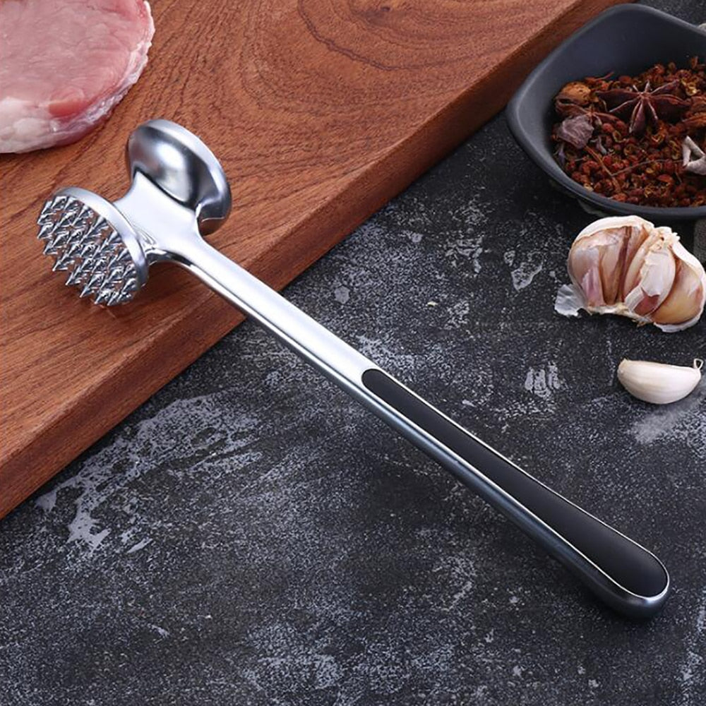 1Pcs Profession Meat Hammer Portable Loose Meat Hammer With Handle Meat Tenderizer Needle Kitchen Meat Tools