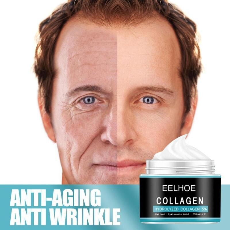 Men Anti Aging Face Cream Men Skin Care Deep Hydrating Moisturizing Oil-control Whitening Anti Face Cream