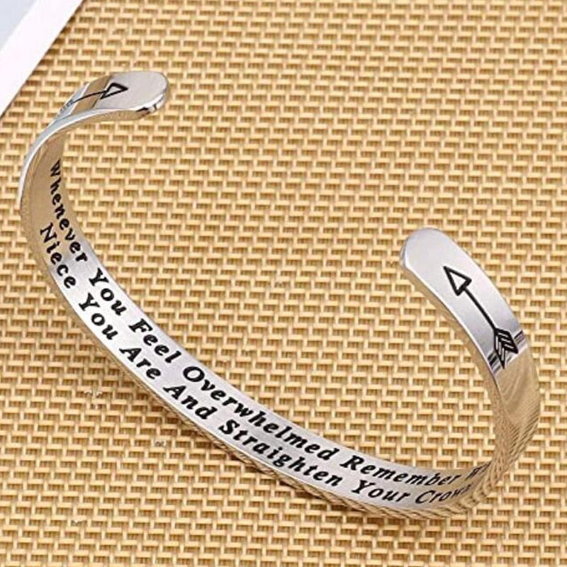 Engraved Inspirational Bangle/Bracelet