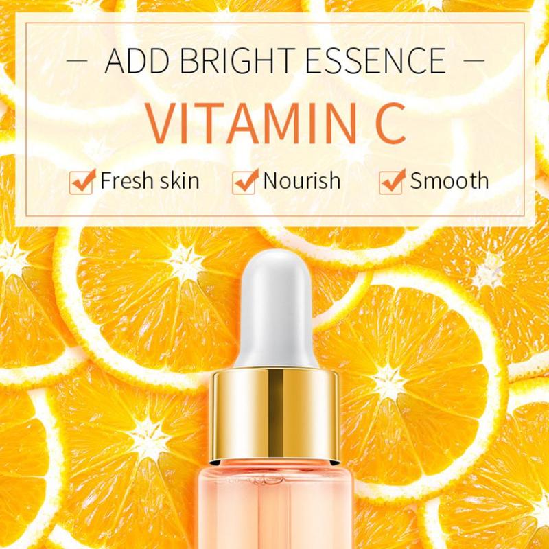 24k Gold Vitamin C Snail Face Serum Hyaluronic Acid Whitening Moisturizing Primer Anti Nourish Skin Care Hot 17ml