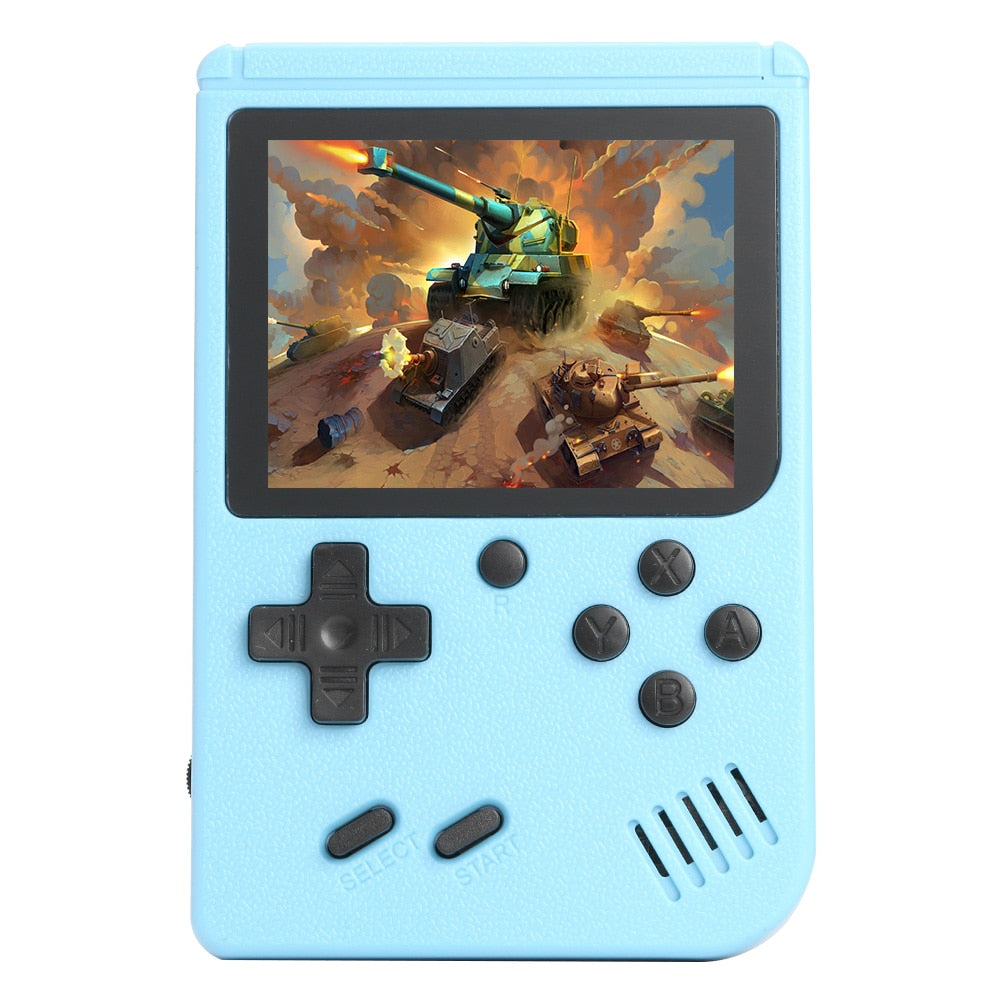 ALLOYSEED Retro Portable Mini Handheld Video Game Console 3.0 Inch Color LCD Kids Color Game Player Built-in 800 Games Player