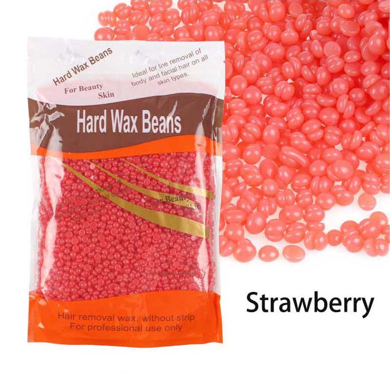 300g Wax Beans Hot Film Hard Wax Depilatory Hard Hair Removal Bean Waxing Bikini Face Legs Body Hair Removal Unisex