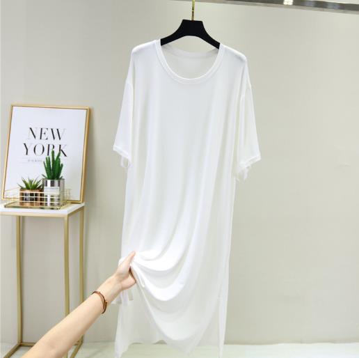 Sleepwear women night dress new modal cotton nightgowns loose large size nightshirt female gown sleep dresses nuisette femme