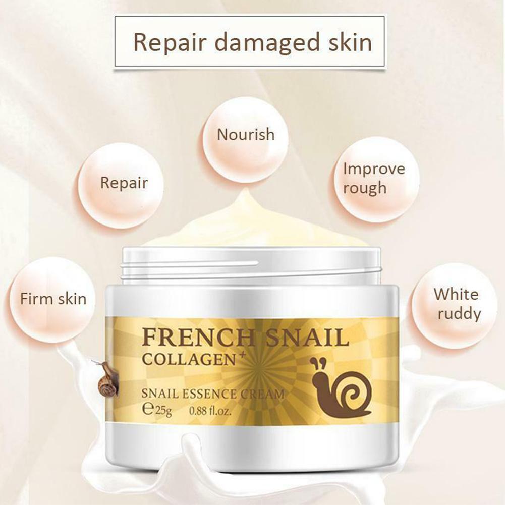 Snail Rejuvenating Face Cream Hyaluronic Acid Moisturizer Anti Aging Collagen Skin Care Health Nourishing Serum