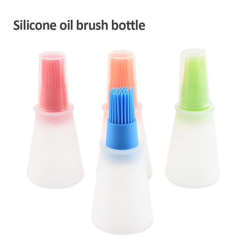 1pcs Kitchen Accessories Tools Silicone Oil Brush Kitchen Tools Basting Brushes Cake Butter Bread Pastry Brush Kitchen Gadgets