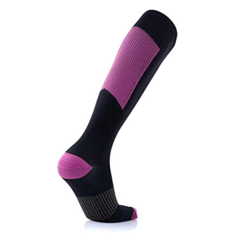 Compression Socks Football Socks Running Outdoor Sports  Crossfit Flight Travel Nurses Men WomenCompression Stockings