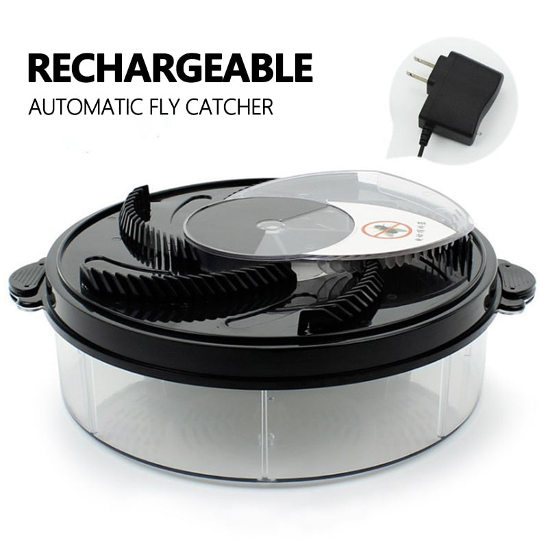 Electric Flycatcher USB Automatic Anti Fly Electronic Fly Trap Fly Killer Household Garden Kitchen