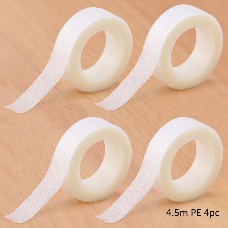 New breathable easy to tear Medical Tape/White Silk Paper Under Patches Eyelash Extension Supply Eyelash Extension Tape