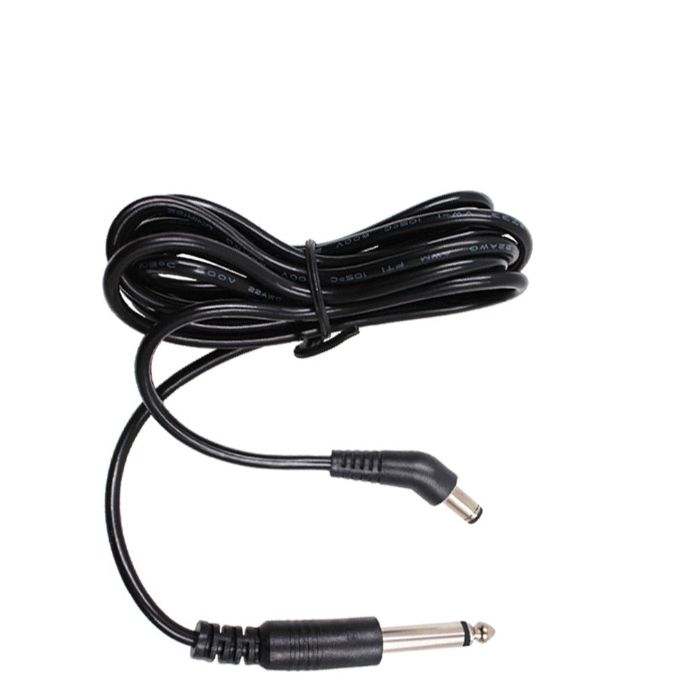 Hot Tattoo Clip Cord Soft Power Cable 6.5mm Connection DC For Tattoo Machine/Gun Supply Accessory