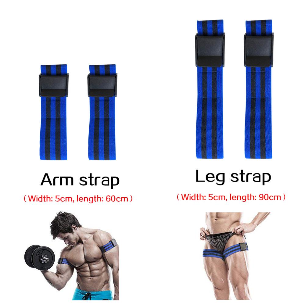 Gym Fitness Occlusion Training Bands Blood Flow Restriction Elastic Straps for Workout Crossfit Weightlifting Belt