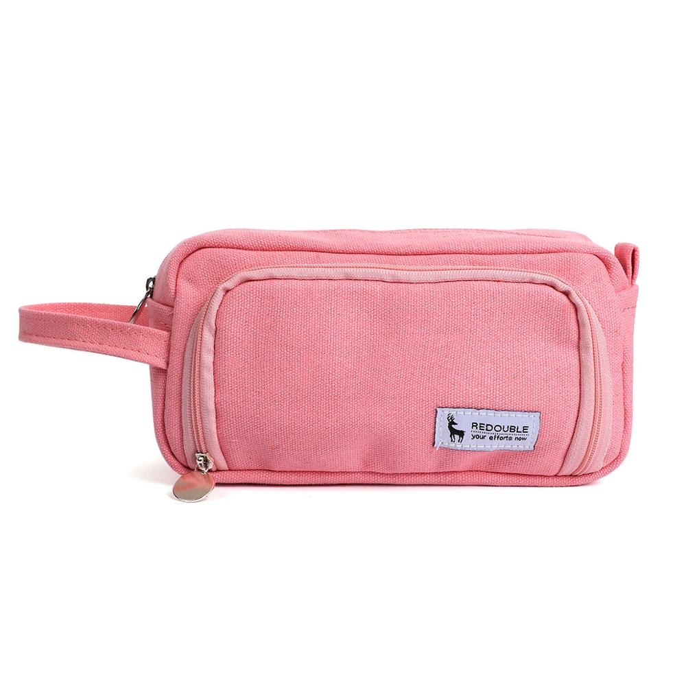 Large capacity pencil case Cute student High capacity pencil case kawaii Storage bag School supplies