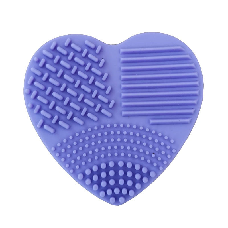 Makeup Brush Cleaning Pad Foundation Make Up Brush Scrubber Board Cleaning Mat Makeup Brush Cleaner Cosmetic Cleaning Tool