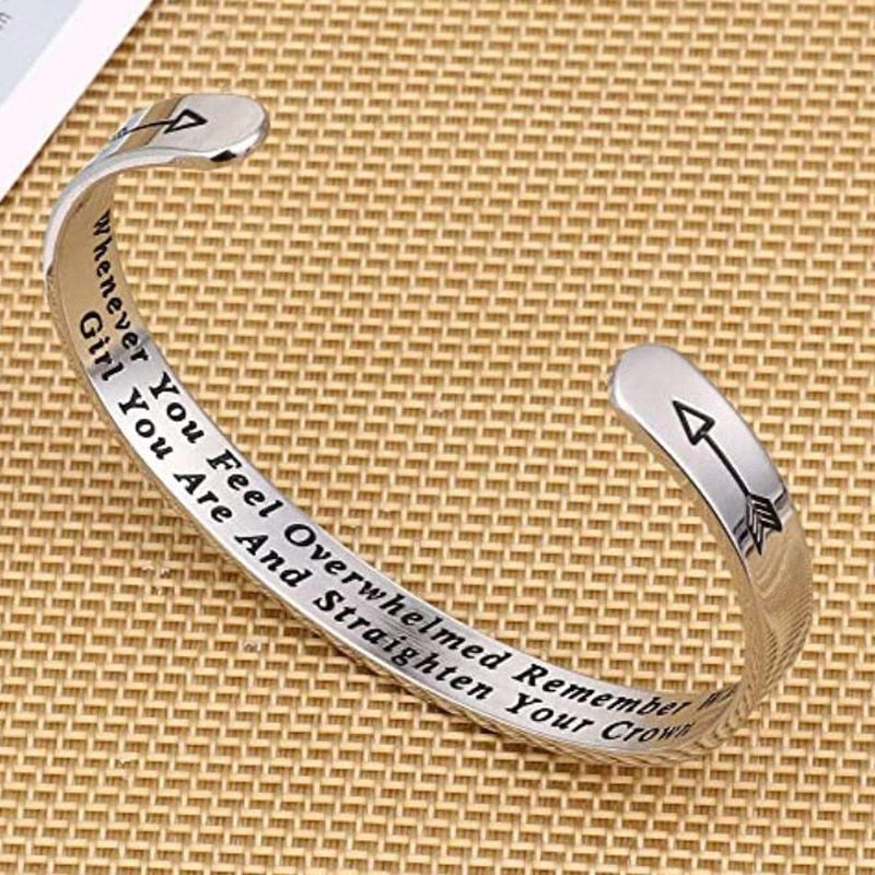 Engraved Inspirational Bangle/Bracelet