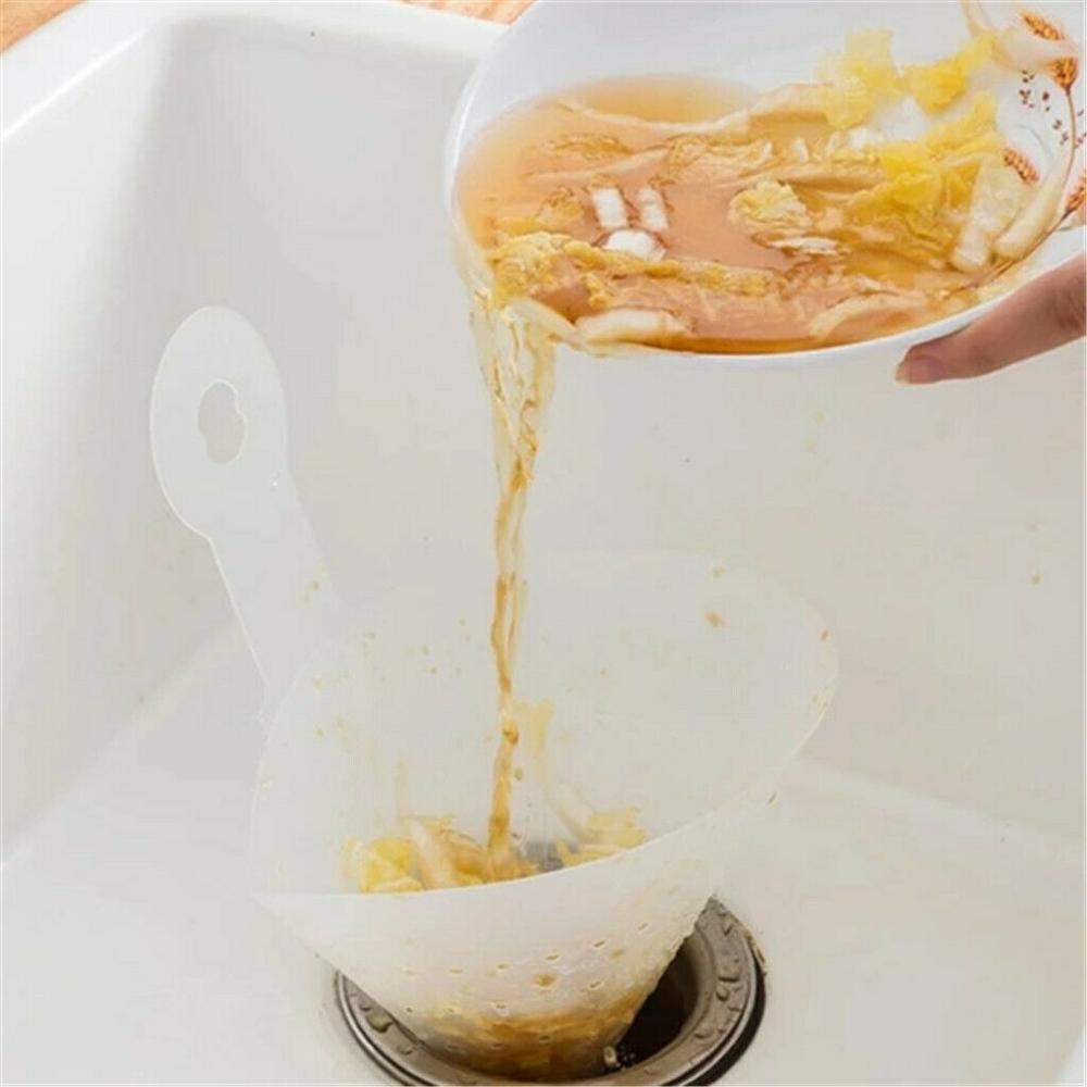 Kitchen Accessories Gadgets Self-Standing Stopper Kitchen Anti-Blocking Device Recyclable Drain Filter Kitchen Supplies Goods