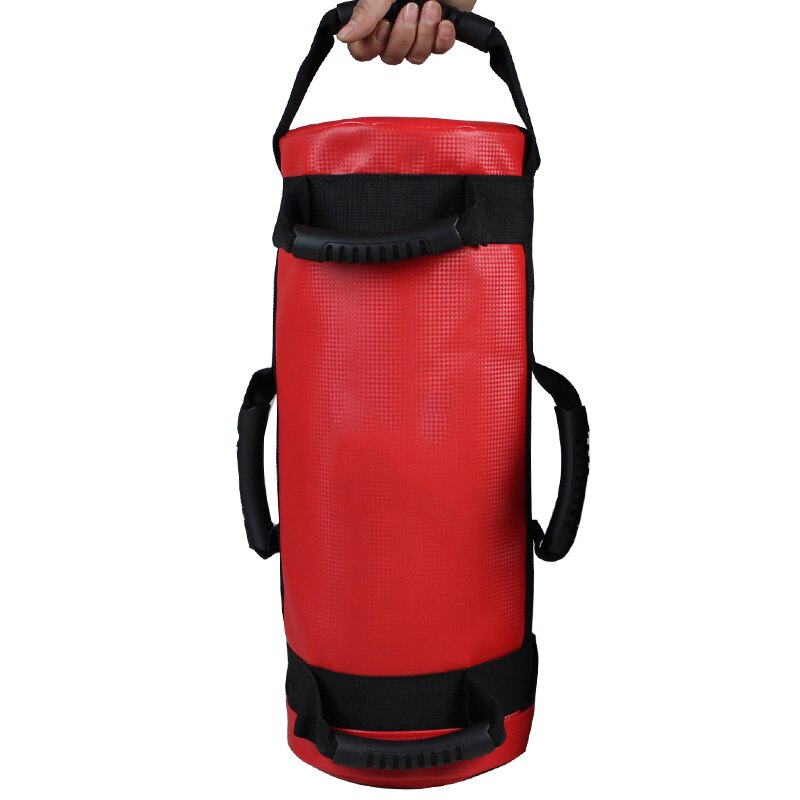 Power Bag Empty 5/10/15/20/25/30KG Home Fitness Gym Crossfit Workout Heavy Duty Sand Bag Muscle Training Leather Material