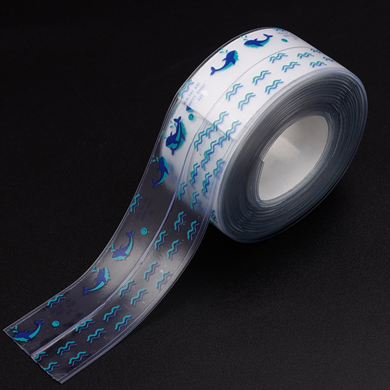 Kitchen Sink Waterproof Sticker Anti-mold Waterproof Tape Bathroom Countertop Toilet Gap Self-adhesive Seam Stickers