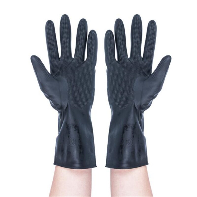 1 Pair Hair Thicker Rubber Gloves Hair Dyed Gloves Durable anti-slip Beauty Salons Hairdressing Hair Care Styling Tools Hot