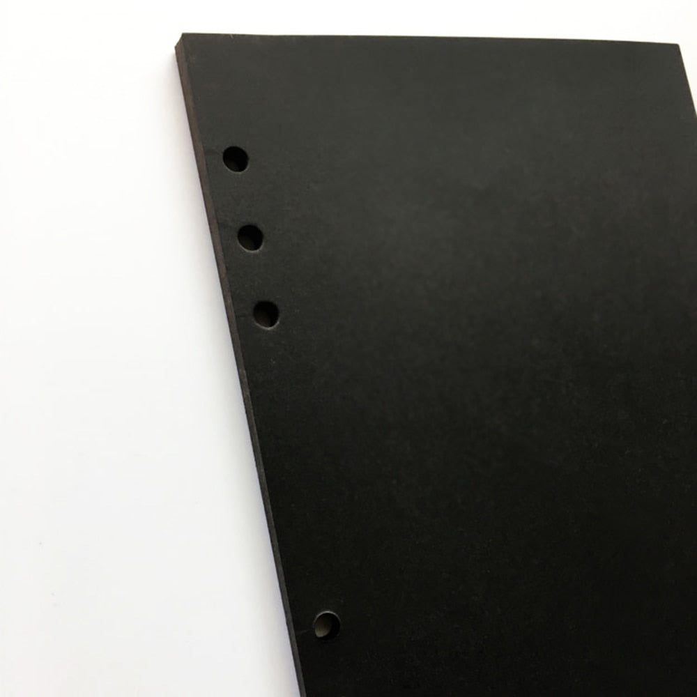 Notebooks Filler Papers Crafts Inner 40 Sheets Black Card Handmade Inside Pages Stationery Office School Supplies