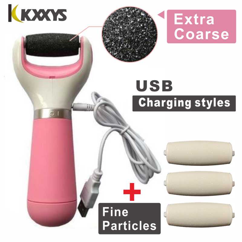 Electric Foot Grinder Heel File Grinding Exfoliator Pedicure Machine Feet Hard Dead Skin Remove Professional File Care Tool