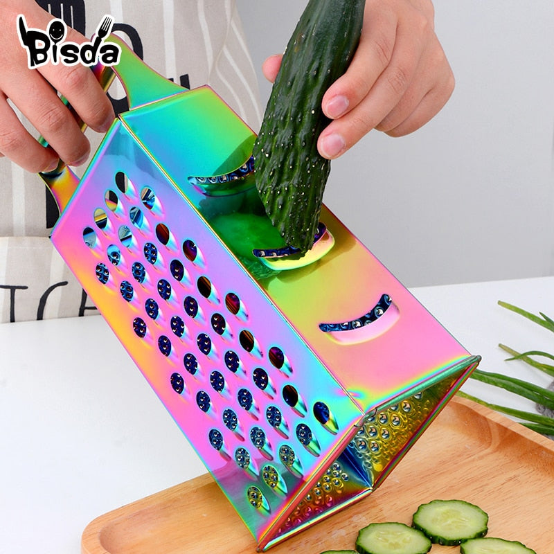 1Pc Multi-slicer Vegetable Cutter Grater for Potato Carrot Cucumber Slicer Kitchen Utensils Fruit Cheese Multi Purpose Cookware