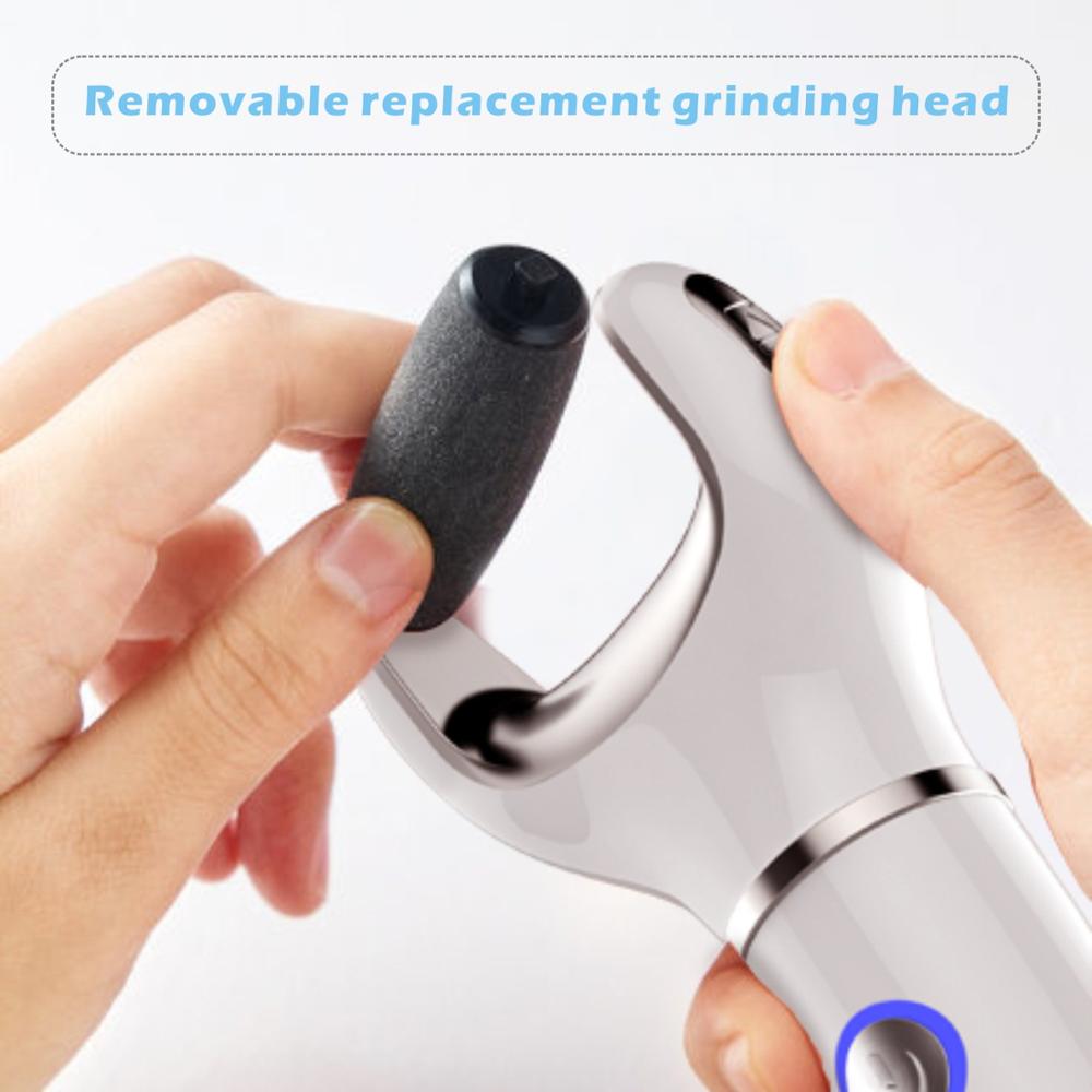 Electric Foot Grinder Heel File Grinding Exfoliator Pedicure Machine Feet Hard Dead Skin Remove Professional File Care Tool