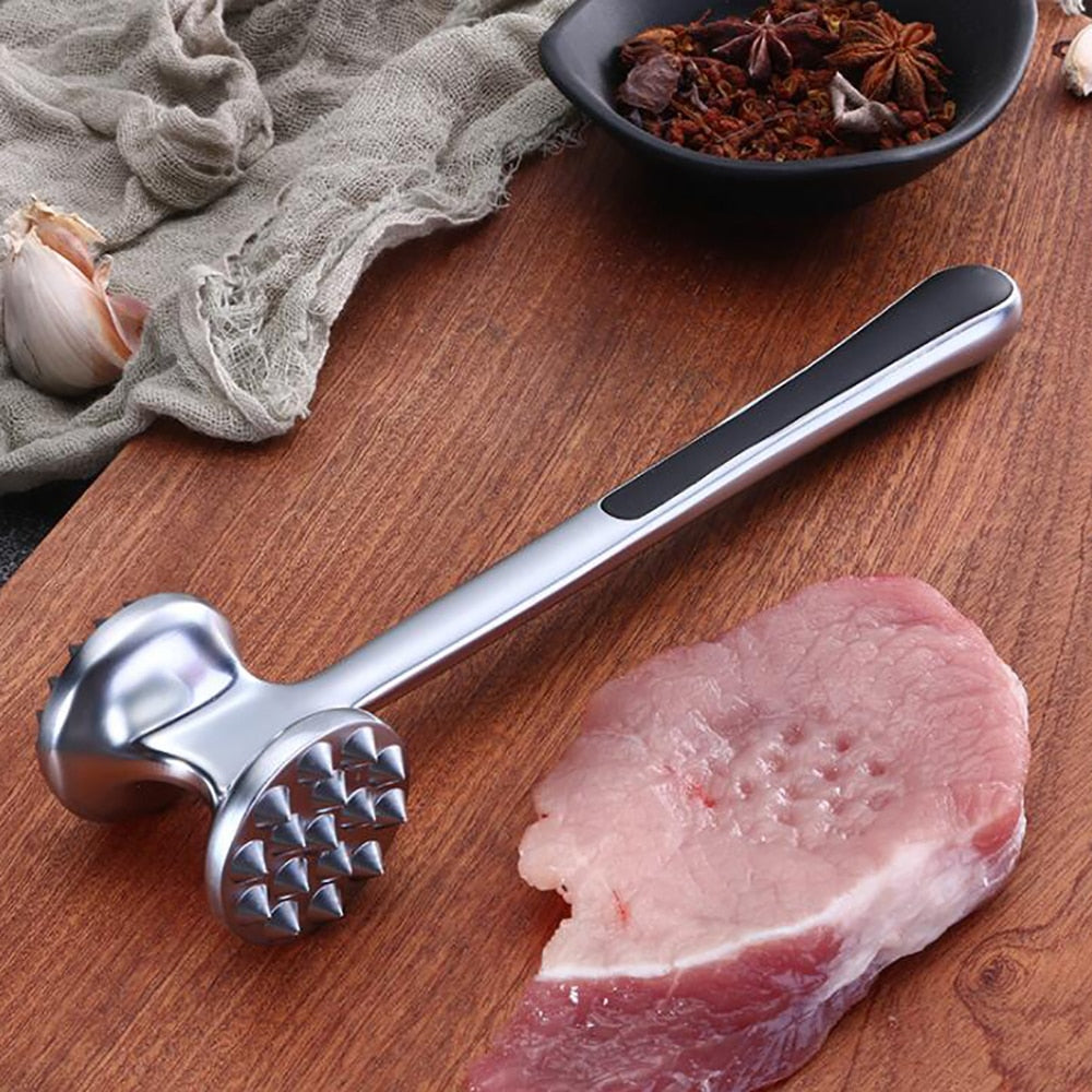 1Pcs Profession Meat Hammer Portable Loose Meat Hammer With Handle Meat Tenderizer Needle Kitchen Meat Tools