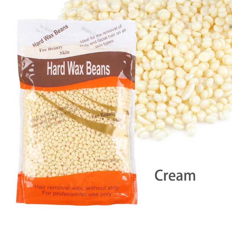 300g Wax Beans Hot Film Hard Wax Depilatory Hard Hair Removal Bean Waxing Bikini Face Legs Body Hair Removal Unisex