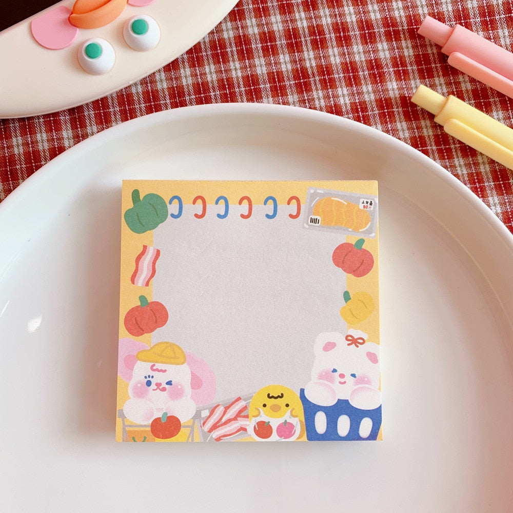 Kawaii Daily Memo Pads Note Paper Monthly Planner To Do It Check List Notepad Paperlaria School Stationery