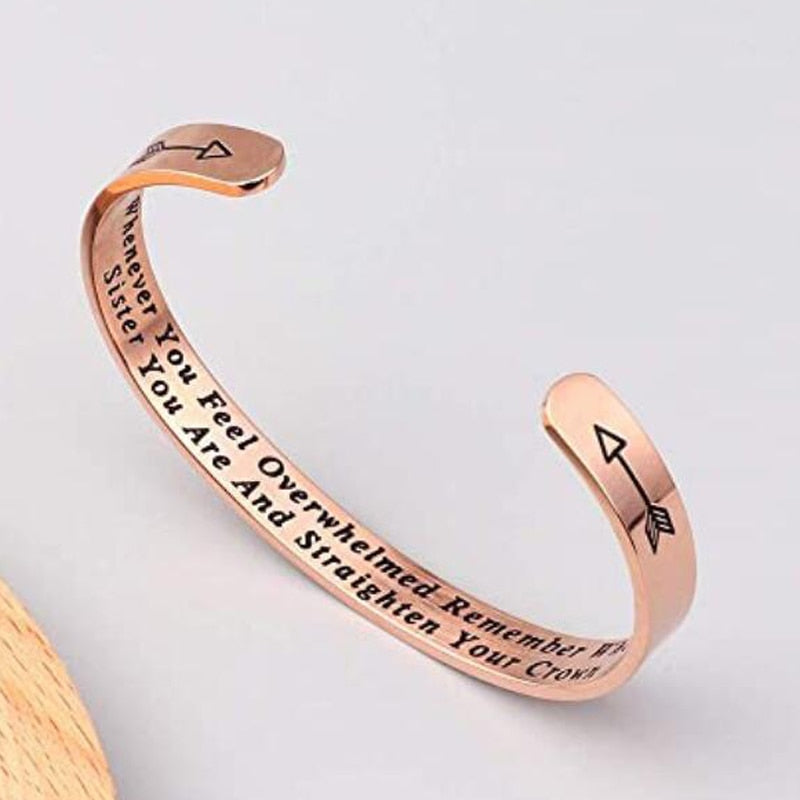 Engraved Inspirational Bangle/Bracelet