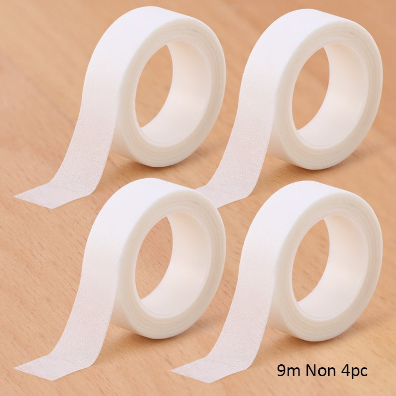 New breathable easy to tear Medical Tape/White Silk Paper Under Patches Eyelash Extension Supply Eyelash Extension Tape