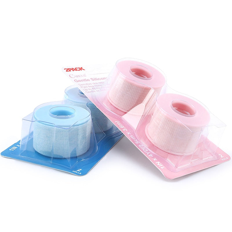 New breathable easy to tear Medical Tape/White Silk Paper Under Patches Eyelash Extension Supply Eyelash Extension Tape