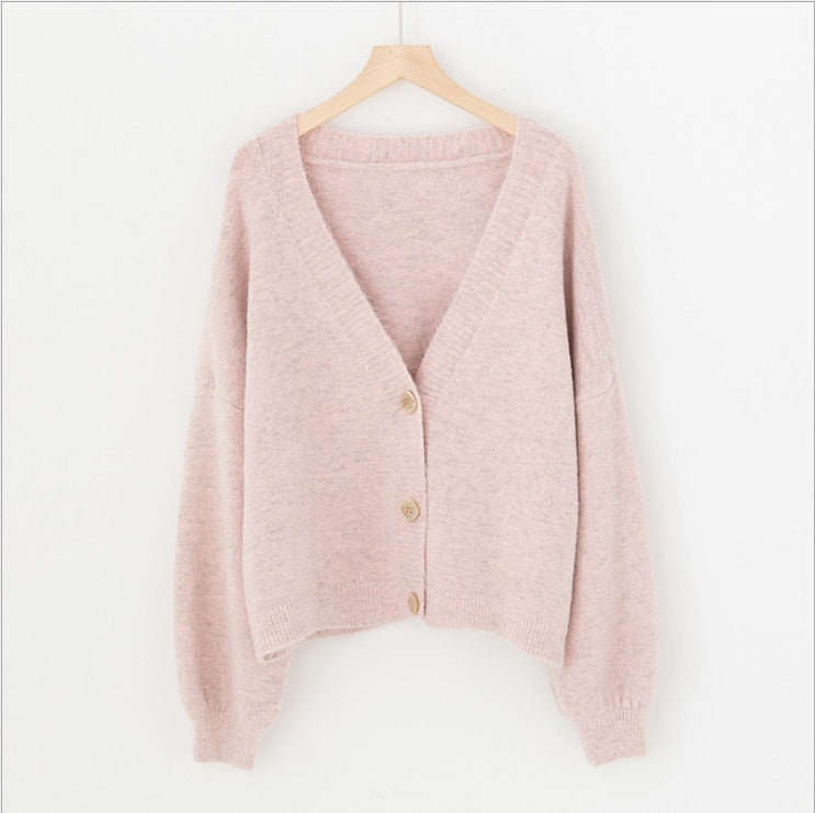 Women Sweater Cardigans Spring Solid Cashmere Sweater Coat Chic Korean style Casual Cardigans Roupa Jacket sueters mujer