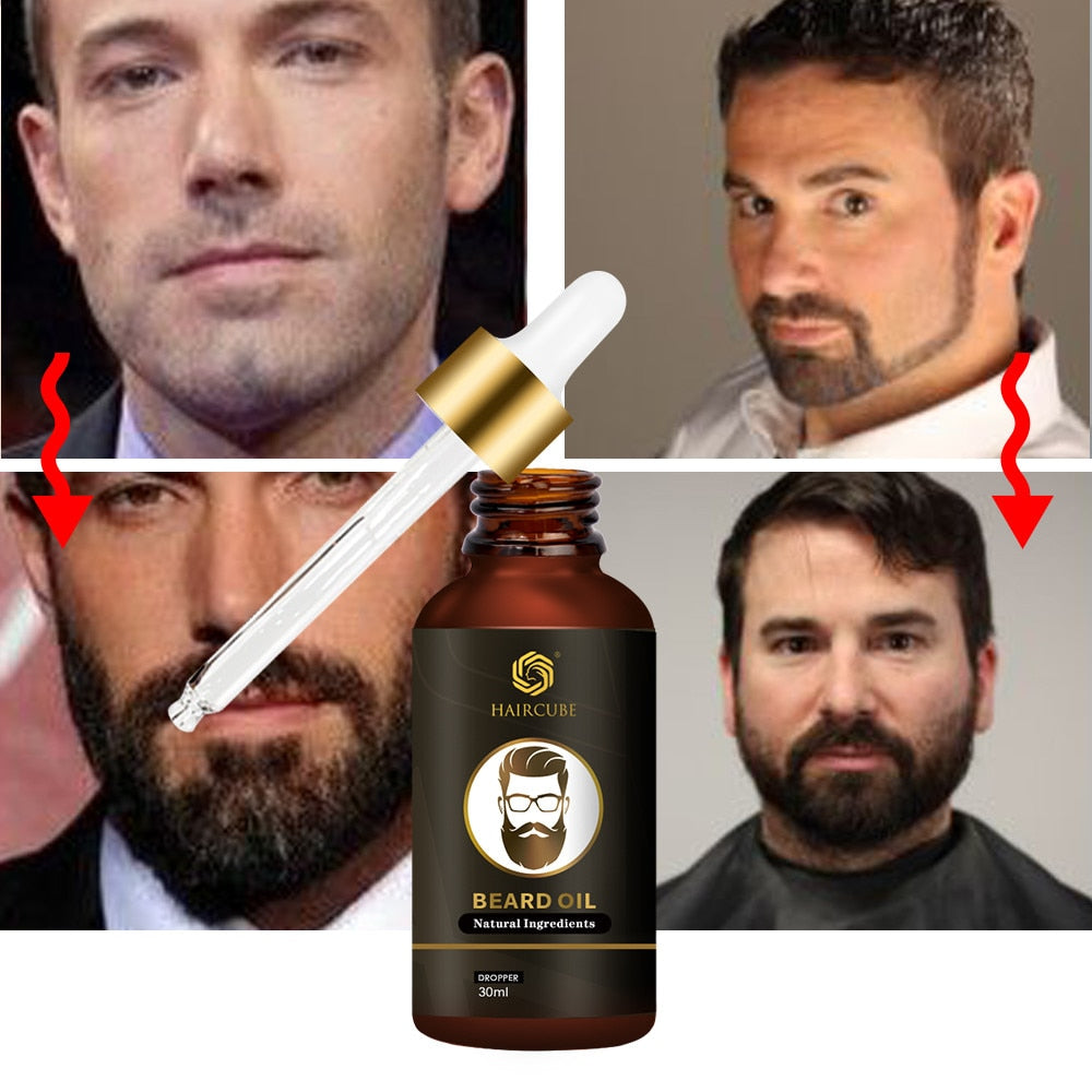 Beard Growth Essential Oil 100% Natural Beard Growth Oil Hair Loss Products For Men Beard Care Hair Growth Nourishing Beard Care