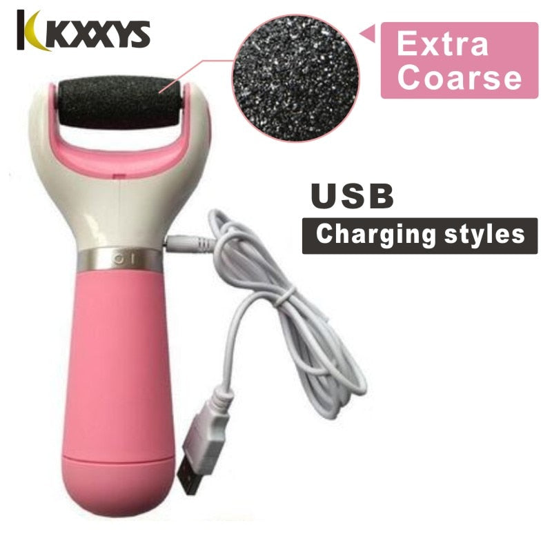 Electric Foot Grinder Heel File Grinding Exfoliator Pedicure Machine Feet Hard Dead Skin Remove Professional File Care Tool