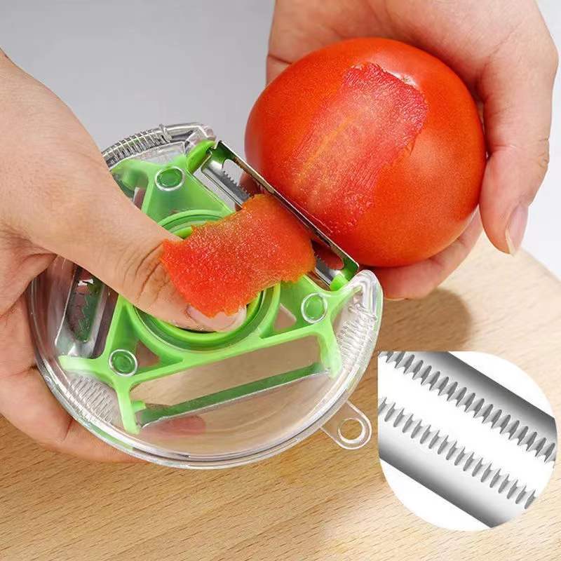 Magic Trio Peeler Slicer Shredder Peeler Julienne Cutter Multi Stainless Steel Blade Grater Zesters Kitchen accessories