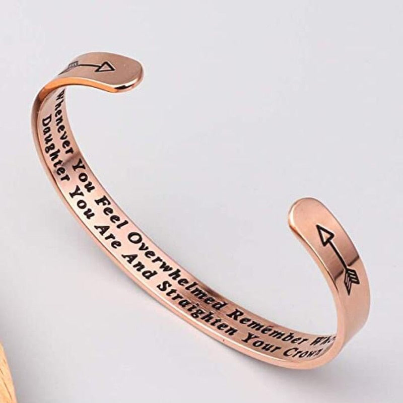 Engraved Inspirational Bangle/Bracelet