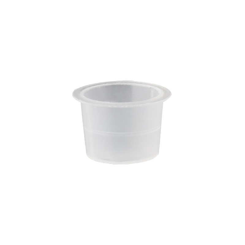 100pc S/M/L Plastic Disposable Microblading Tattoo Ink Cups Permanent Makeup Pigment Clear Holder Container Cap Tattoo Accessory