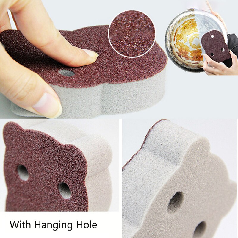 Kitchen Magic Sponge Eraser Emery Melamine Sponge for Removing Rust Pan Pot Dish Cleaning Brush Bathroom Kitchen Accessories