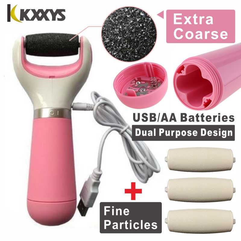 Electric Foot Grinder Heel File Grinding Exfoliator Pedicure Machine Feet Hard Dead Skin Remove Professional File Care Tool