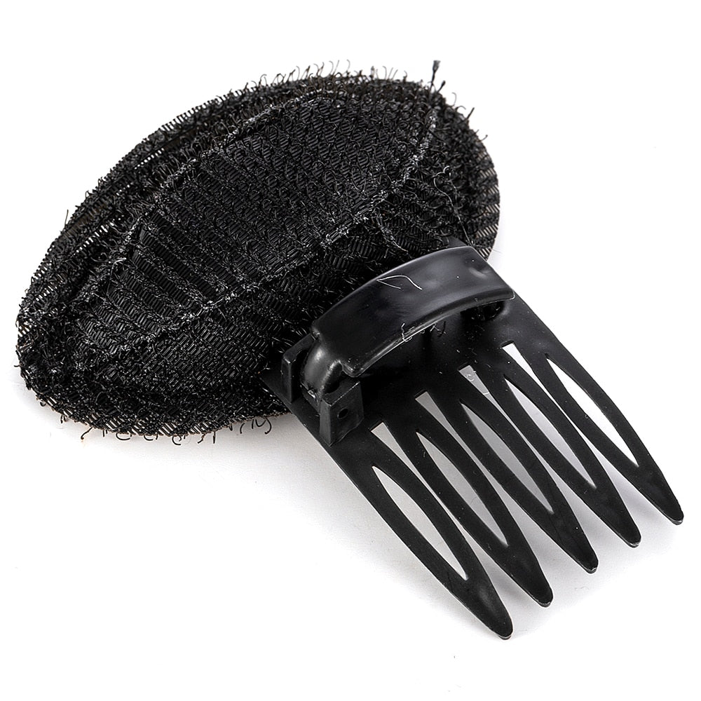 Hair Base Bump Volume Fluffy Princess Styling Increased Hair Sponge Pad Hair Puff paste Styling  Clip Comb Insert Tool