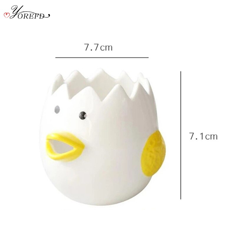 Kitchen Ceramic Egg Separator Creative Eco Friendly Egg Yolk Divider Tools Kichen Accessories Cooking Tools