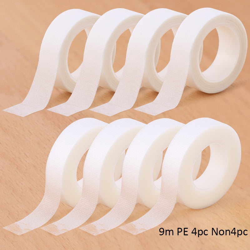 New breathable easy to tear Medical Tape/White Silk Paper Under Patches Eyelash Extension Supply Eyelash Extension Tape