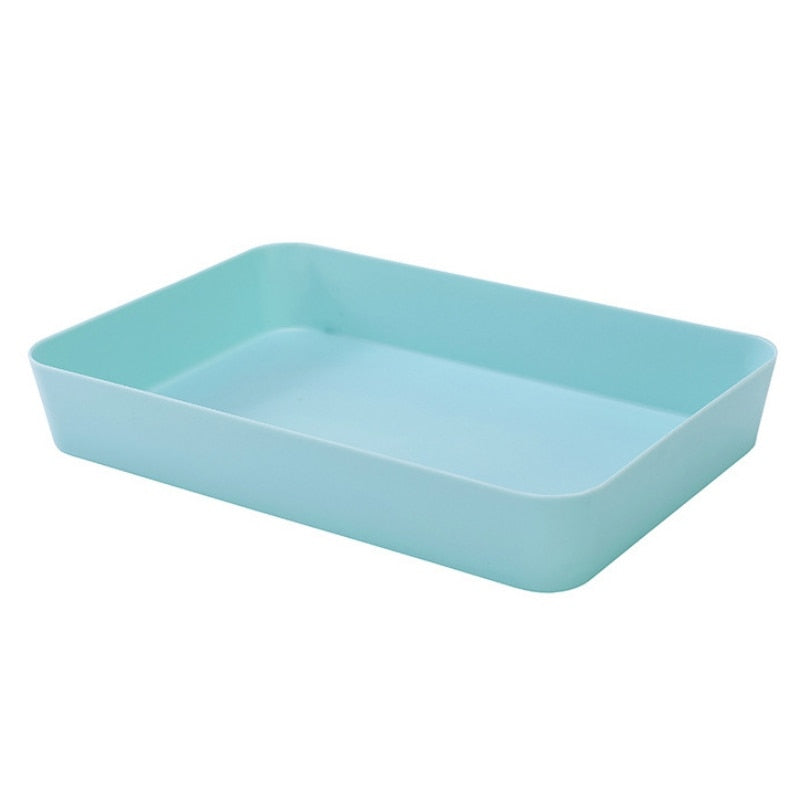 Household Convenient Storage Box Home Drawer Storage Box Kitchen Tableware Storage Organizer Tabletop Cosmetics Storage Case