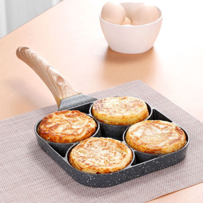 New Kitchen Non-Stick Pan Fried Egg Ham Burger Meat Pancake Pan Bakelite Anti-Scald Handle Frying Pan Kitchen Cooking Utensils