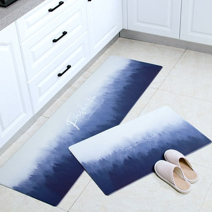 Non-slip Oil Proof  Waterproof PU PVC Carpet for living Room Modern Kitchen Mat Bedroom Rug