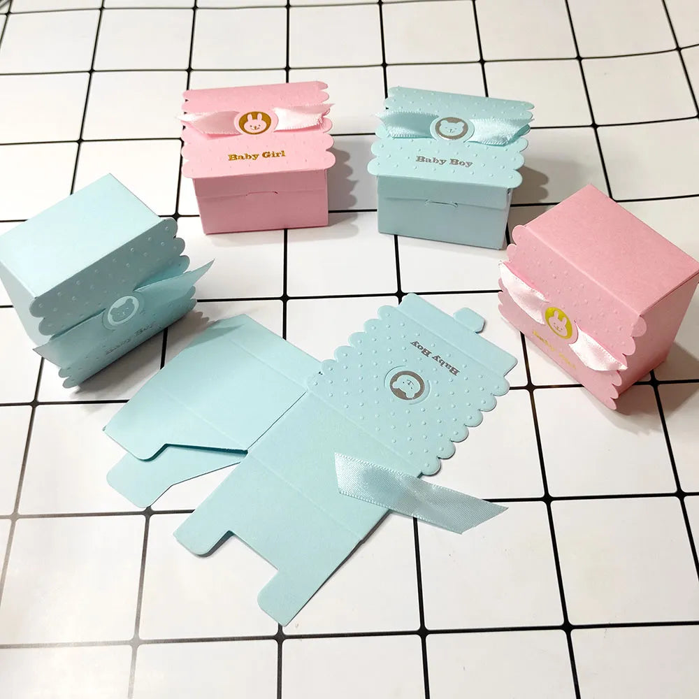 Baby shower - Baby Boy Girl Party Angel Candy Boxes Baby Shower Favors Baby Birthday Party Sweet Box Chocolate Bag Box